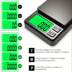Pocket Digital Precision Scale with Backlit LCD - Compact Gram Scale for Jewelry, Food, Coins, and Travel