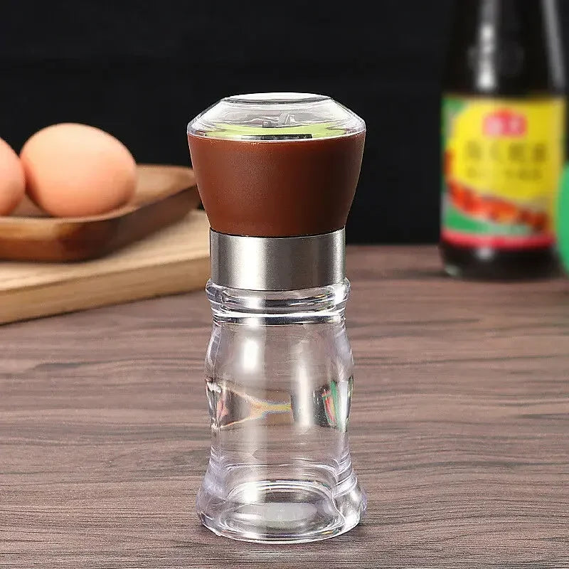 Stylish set of grinders elegant seasoning for every dish
