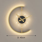 Modern minimalist LED watch