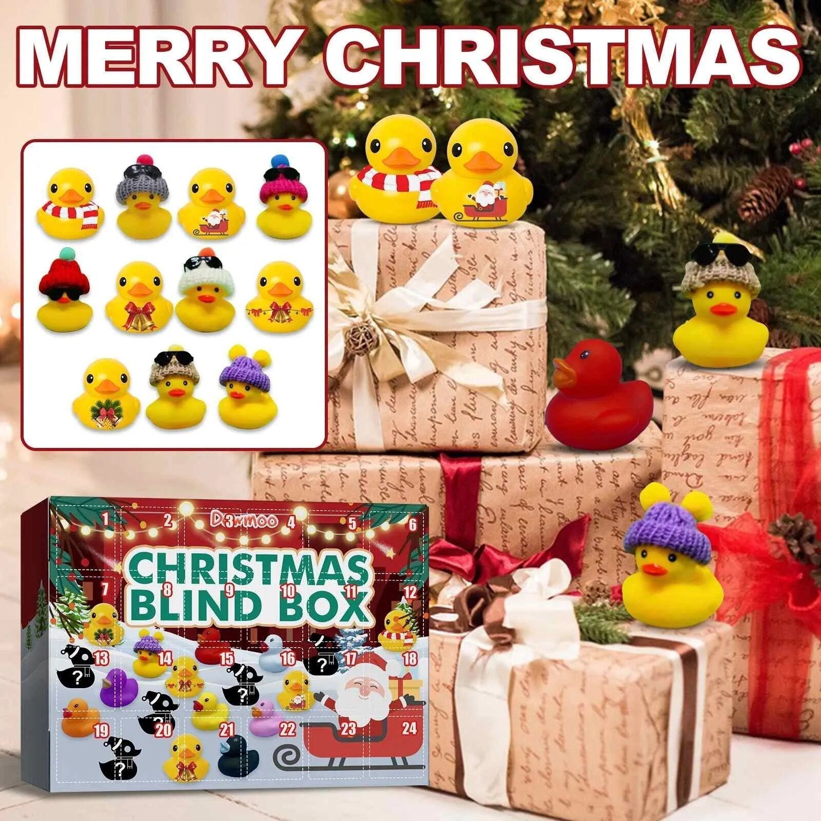 Rubber Ducks Advent Calendar 2024 - Splashmas Surprise