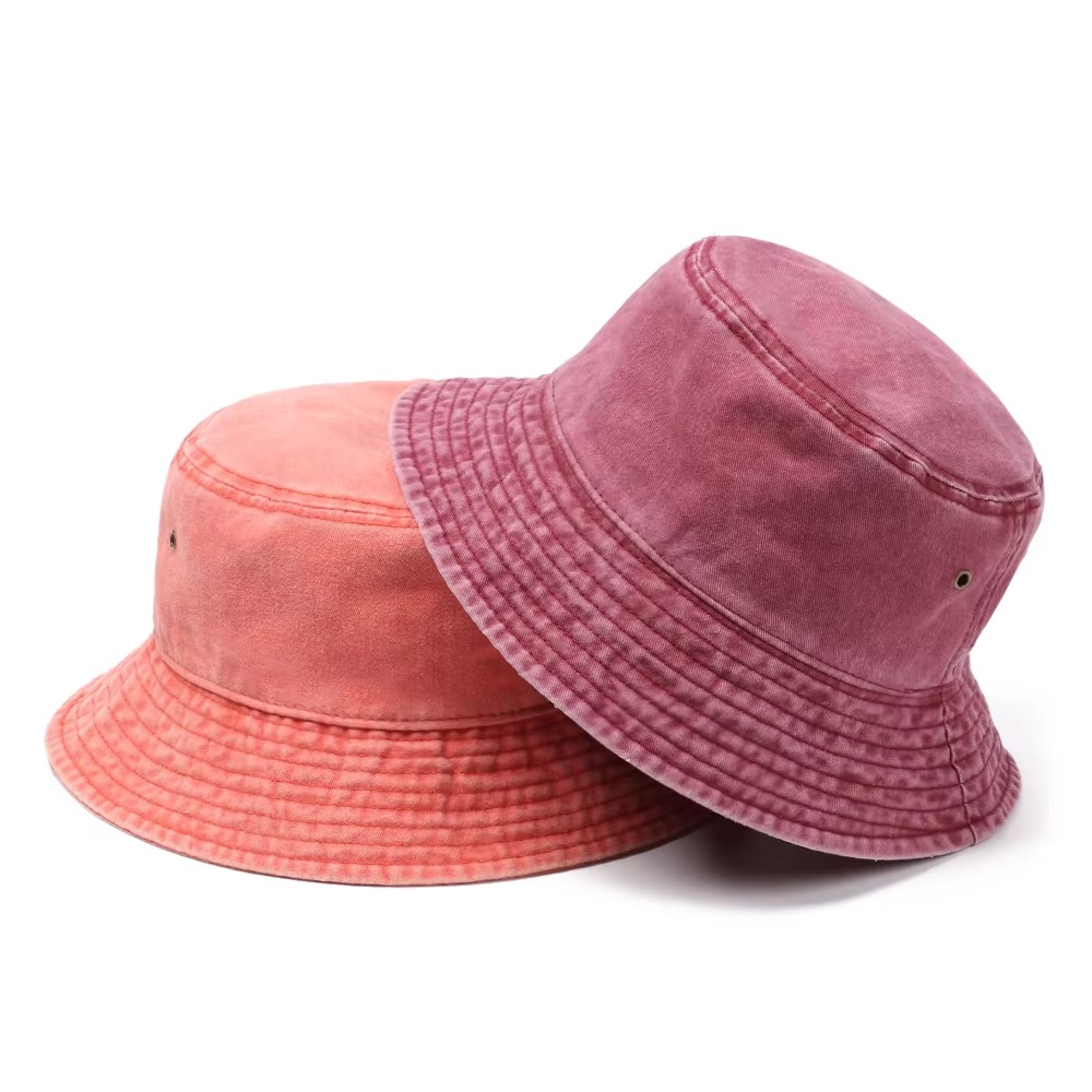 Versatile Denim Bucket Hat - Unisex, Foldable & Stylish