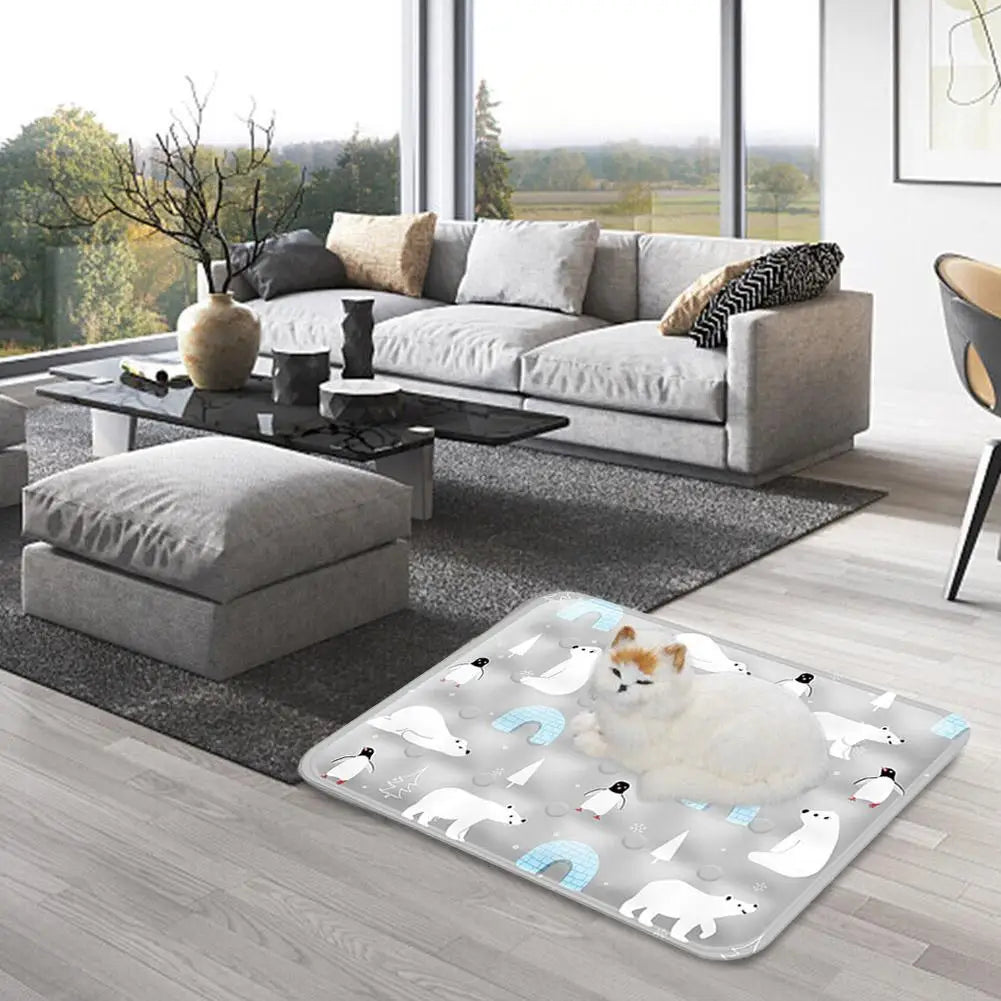 FrostPaws Cooling Mat for Dogs & Cats | Reusable & Filled with Gel | For Summer & Travel | PVC