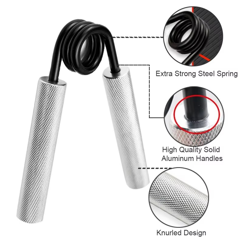 Adjustable Aluminum Hand Grip Strength Trainer for Finger and Arm Fitness