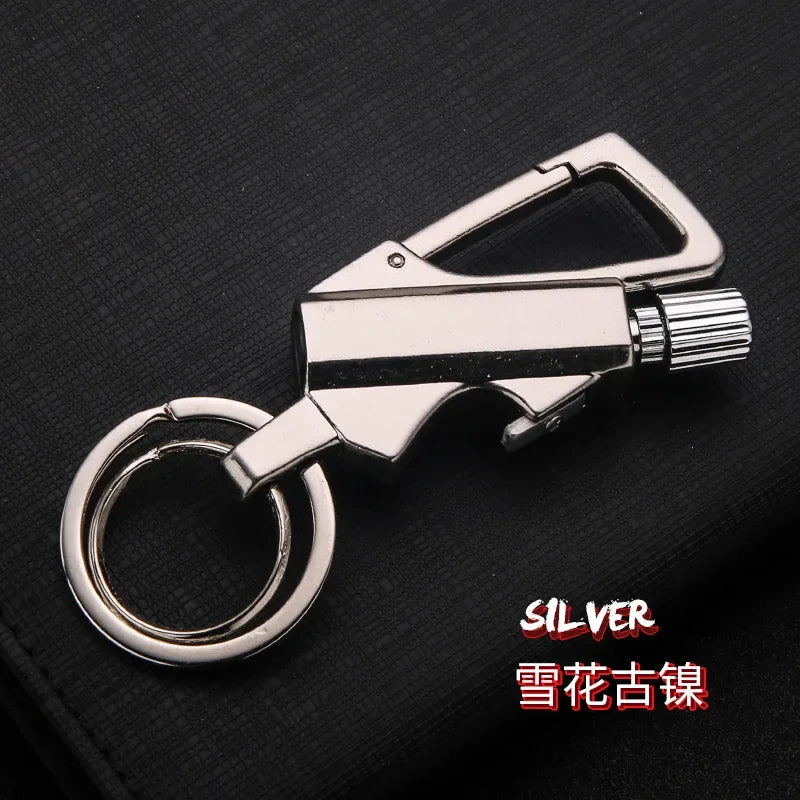 FlareKey – Multifunction Keychain Lighter | Windproof Kerosene Lighter for Outdoor & Everyday Use