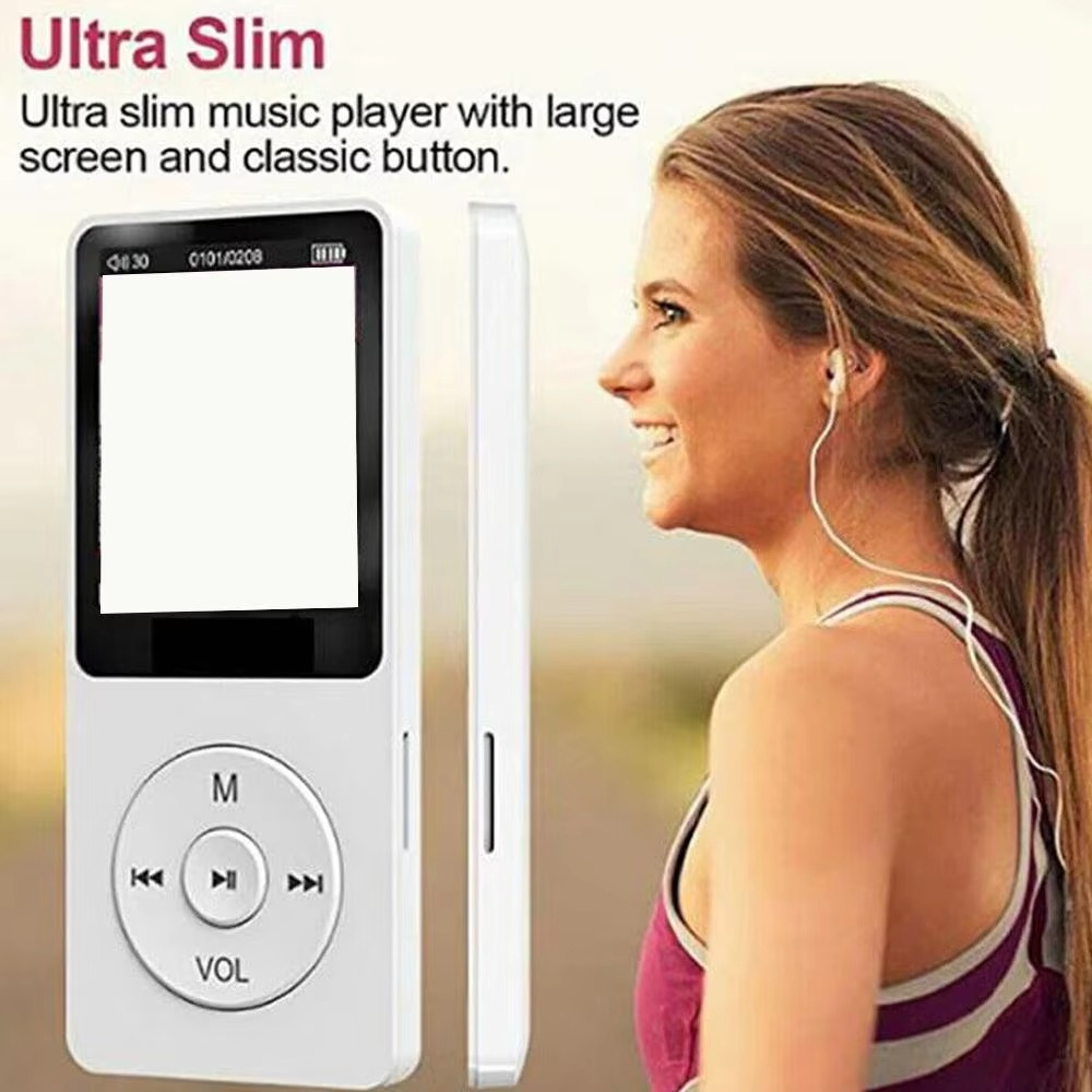 High-Fidelity Portable Bluetooth MP3/MP4 Player with 1.8" Screen and Multi-Function Capability
