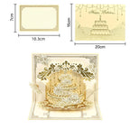 Illuminated Pop Up Birthday Gift Card