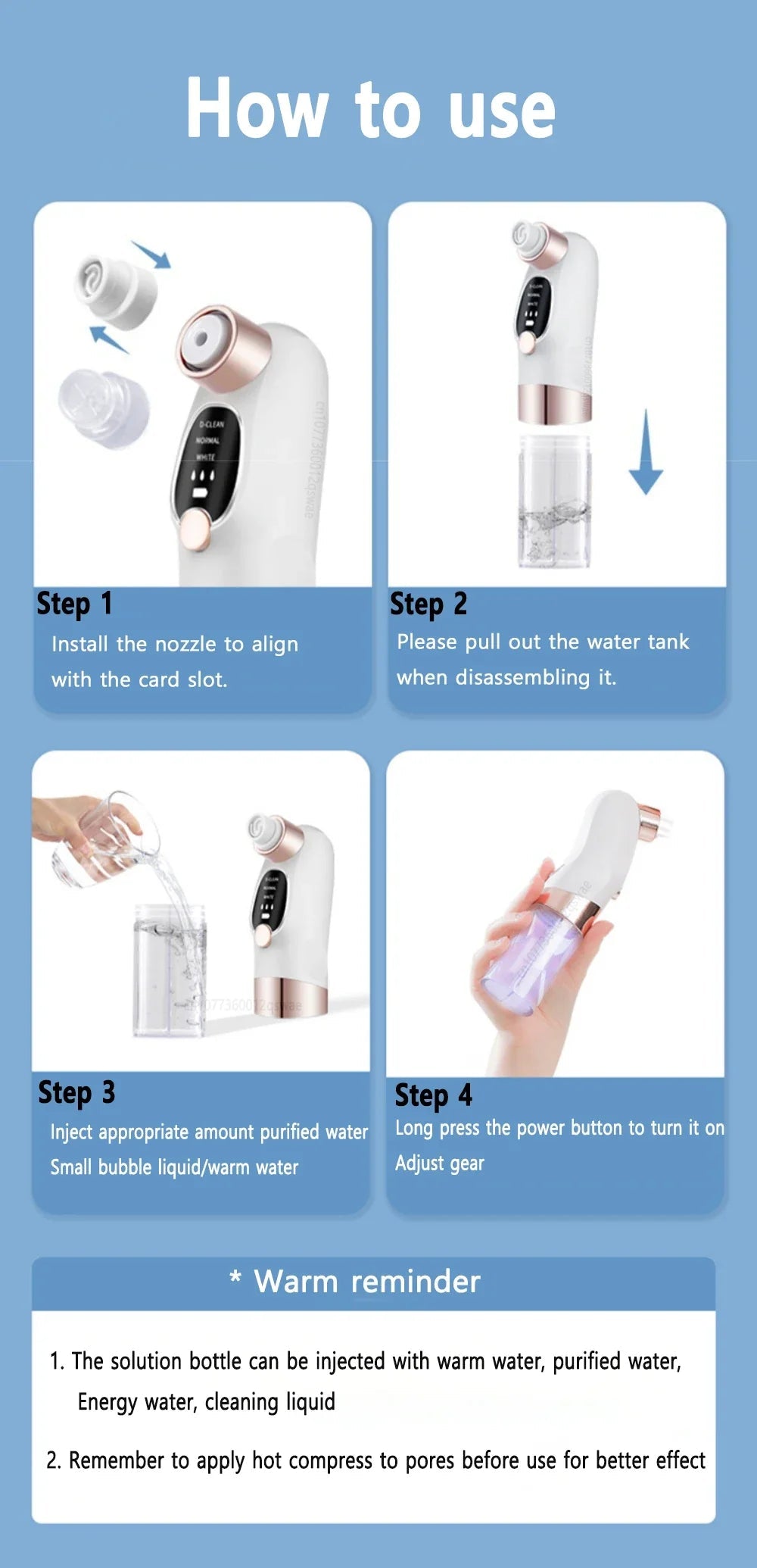 Acne Black Head Deep Clean Removal