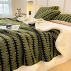Velvory | Extra Thick Cozy Blanket | Super Soft Flannel & Velvet Blanket | Skin Friendly, Fluffy & Warming | Luxury Blanket for Bed, Sofa & Travel