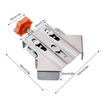 Precision 90° Stainless Steel Corner Clamp for Woodworking