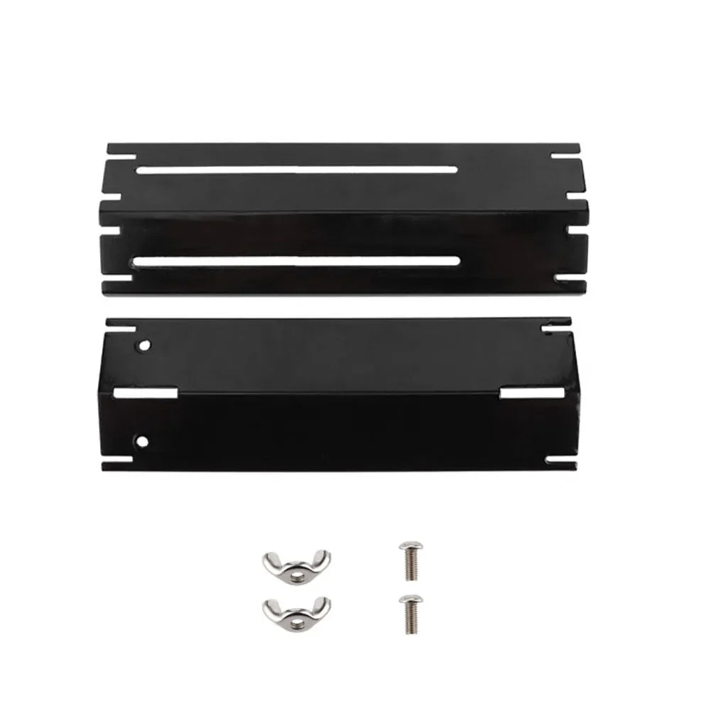 Grill shield Adjustable heat shield for gas grills | Replacement thermal plates made of enamel | 2/4 pair set | Universal adjustable 30–56 cm