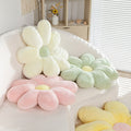 Fluffy Daisy Cushion - Pastel