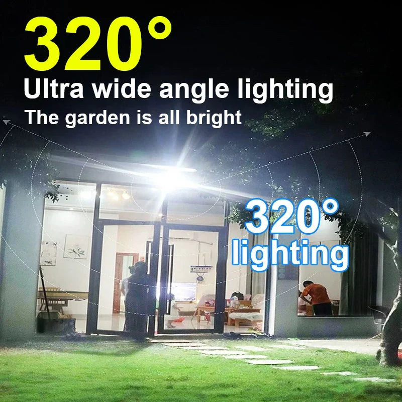 Motion Sense High Lumen Solar Outdoor Lamp