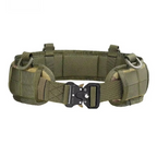 Tactical Quick Release Nylon Belt with Metal Buckle for Outdoor Sports