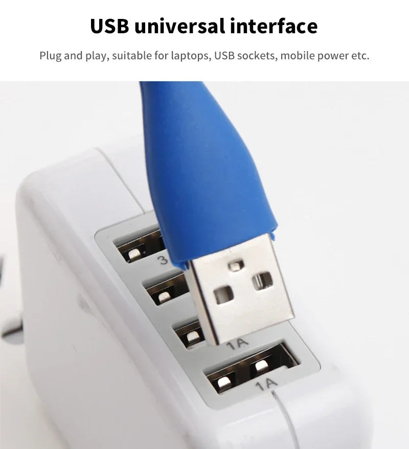 Lumibend USB Lamp | Flexible & Energy Saving | LED Light Source | For Laptop & Power Bank