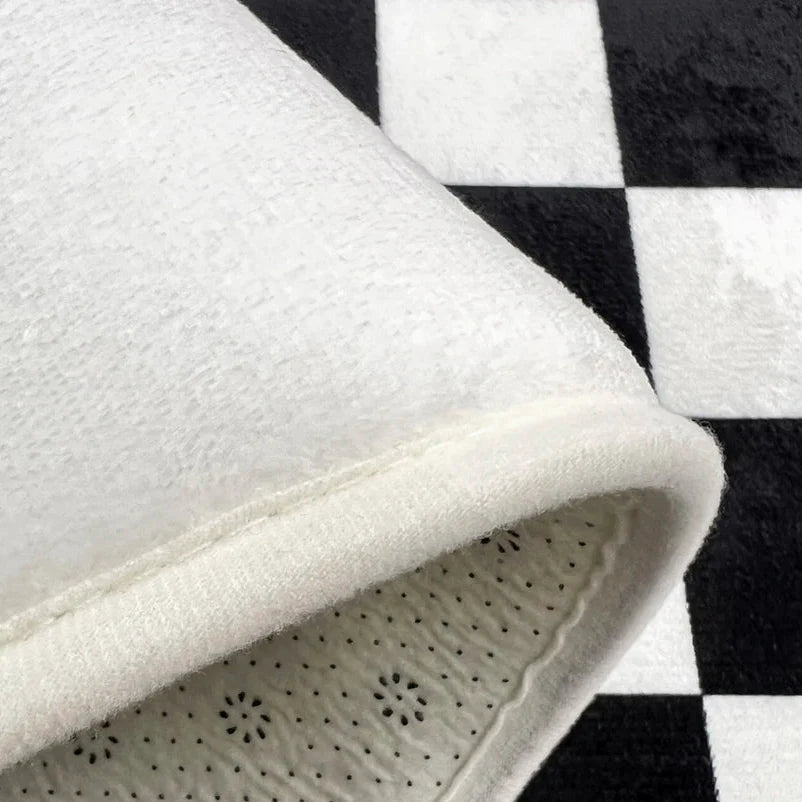 Plaid Wonky Rug