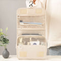 Roll-Up Travel Makeup Bag with Hook