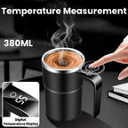 Digital Temperature Display Self Stirring Coffee Mug
