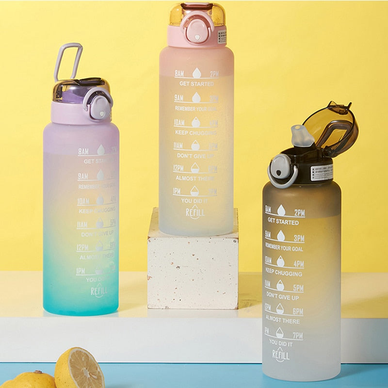 GoalHydrate Bottle - Motivation Water Bottle for Daily Use