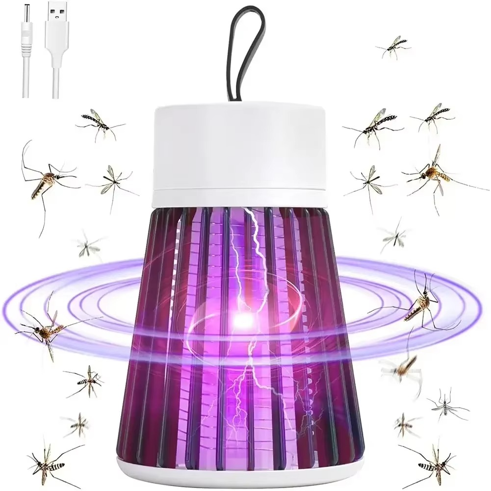 Portable USB Mosquito Killer Lamp – Electric Shock & Silent Pest Control