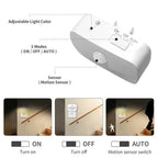 LumoSense LED Night Light | With Motion & Light Sensor | Dimmable & Energy Efficient | Warm White & Cool White