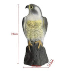 Falcono BirdGuard Bird Scare Bird of Prey Decorative Figure | Realistic Eagle Decoy Made of Plastic | For Garden & Balcony
