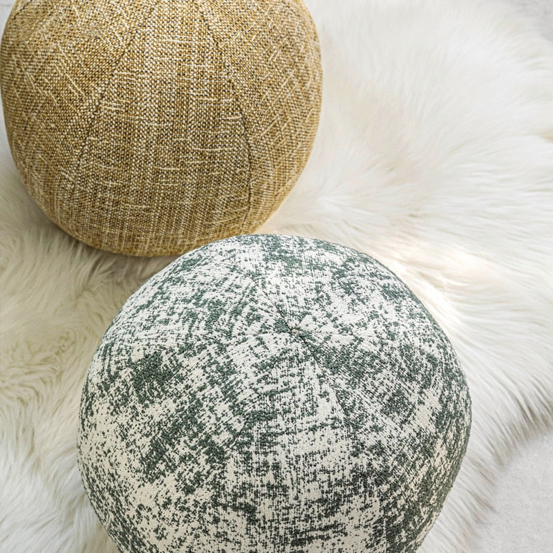 Woven Globe Cushion