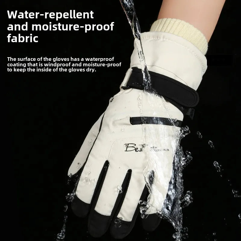 GlacioShield Pro Gloves | Waterproof Winter Gloves | Touchscreen & Non-Slip | Warm Fleece Lining for Skiing, Cycling & Outdoor