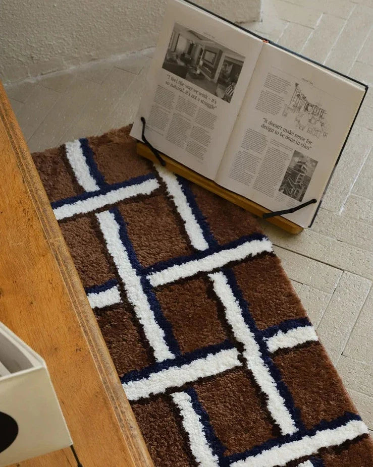 illustrative Grid Rug