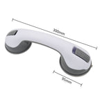 Safety handle with non-slip support and vacuum suction cup - Perfect for bathrooms and showers - Provides stability and support