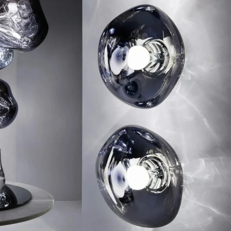 Modern Lava Wall Lamp in Scandinavian Style