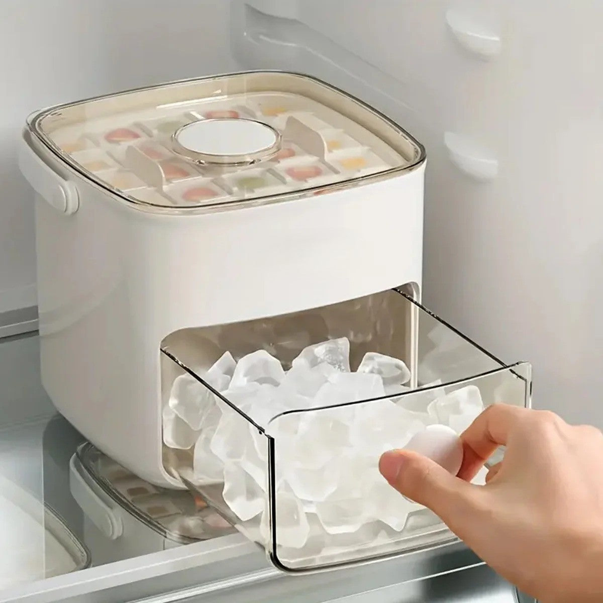 48-Grid Easy Ice Cube Maker Machine