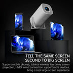 CineNova Mini Projector | Android 11 | 720P HD | 4K-compatible & Portable
