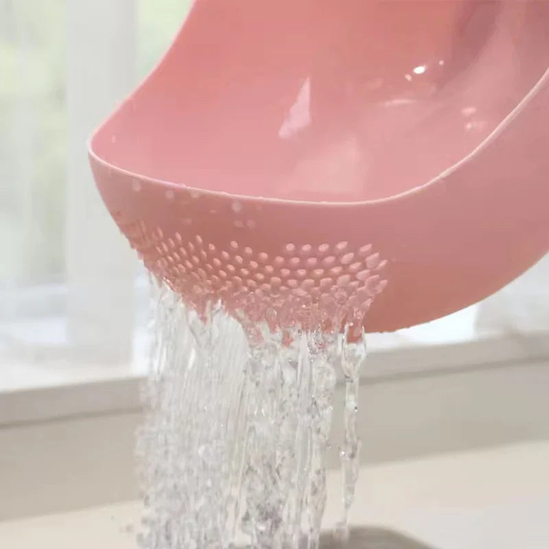 KlarSieb Multifunctional Strainer | Travel Strainer & Draining Basket | For Fruits, Vegetables & Rice | Ergonomic Design
