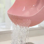 KlarSieb Multifunctional Strainer | Travel Strainer & Draining Basket | For Fruits, Vegetables & Rice | Ergonomic Design