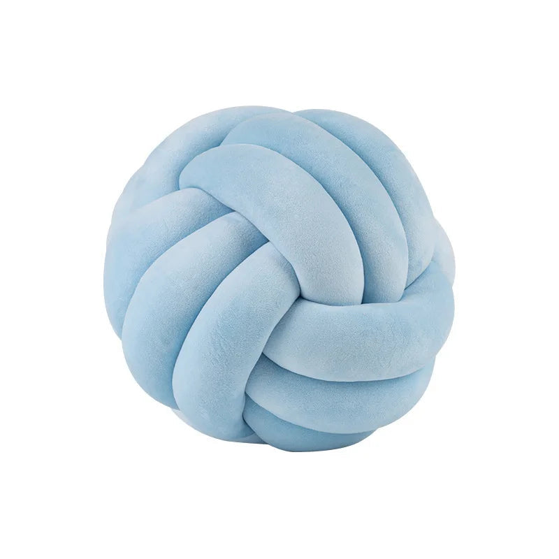 Plush Knot Cushion (Velvet)