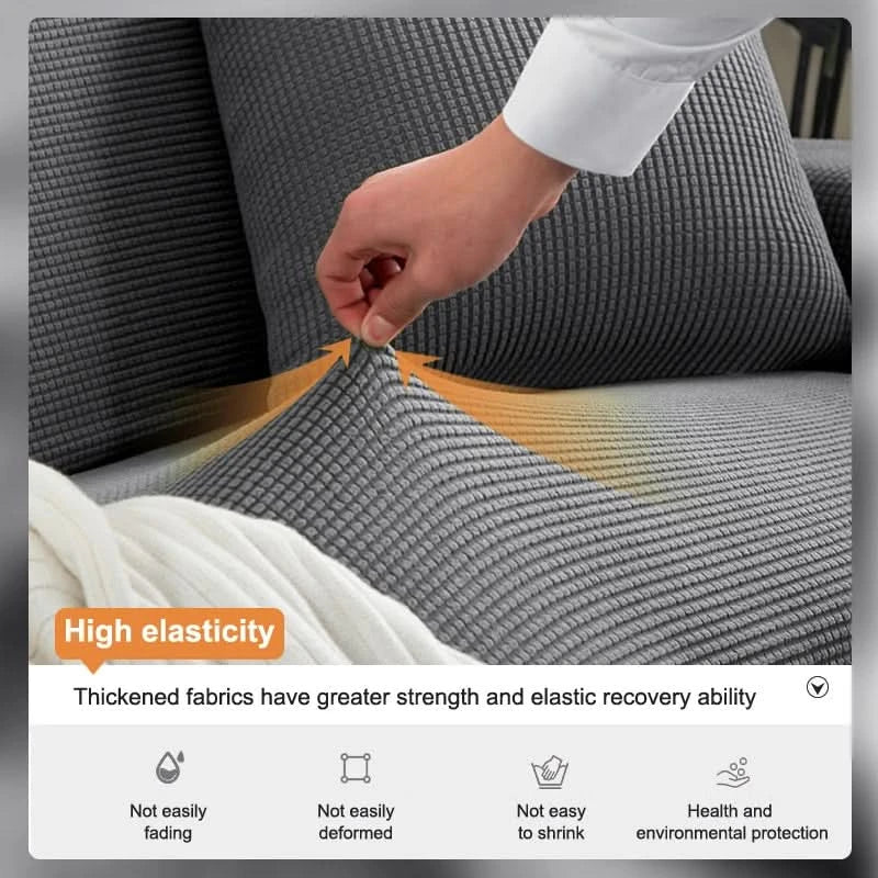 CushionWrap - Elastic, non-slip sofa covers
