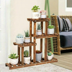 Adjustable 9-Tier Corner Plant Display Stand