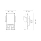 Smart Auto-Clamp Wireless Charger Car Phone Holder