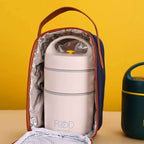 LunchBuddy Premium Lunch Box | Leak-Proof & Sustainable | Bento Box with Compartments | Ideal for Work & School