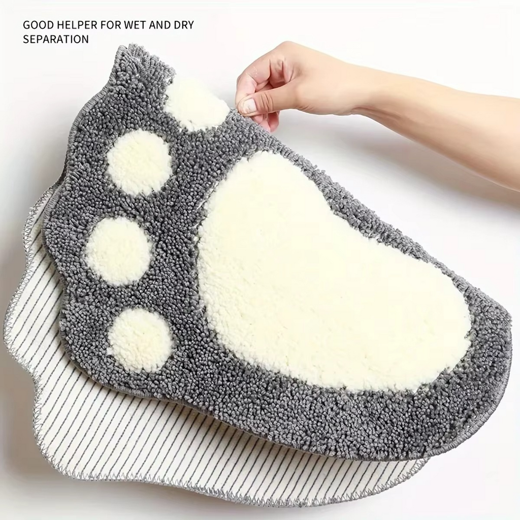 Luxurious Ultra-Fine Fiber Bathroom Mat, Super Absorbent and Non-Slip