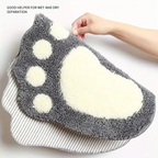 Luxurious Ultra-Fine Fiber Bathroom Mat, Super Absorbent and Non-Slip