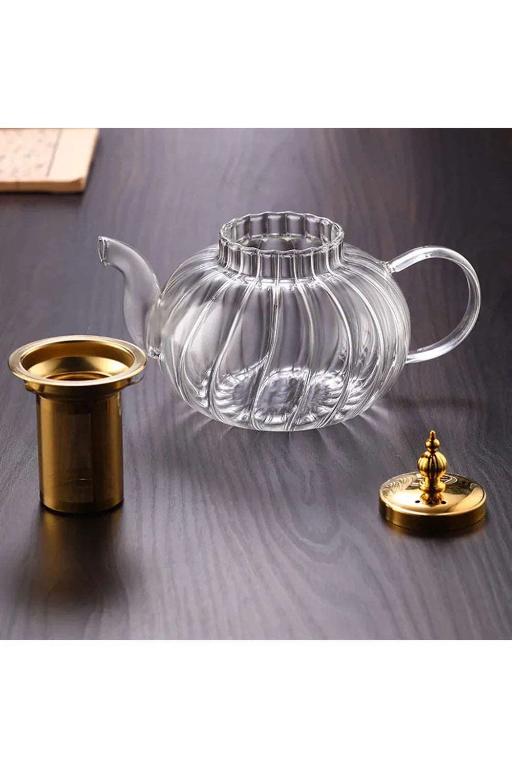Heat-resistant glass jug