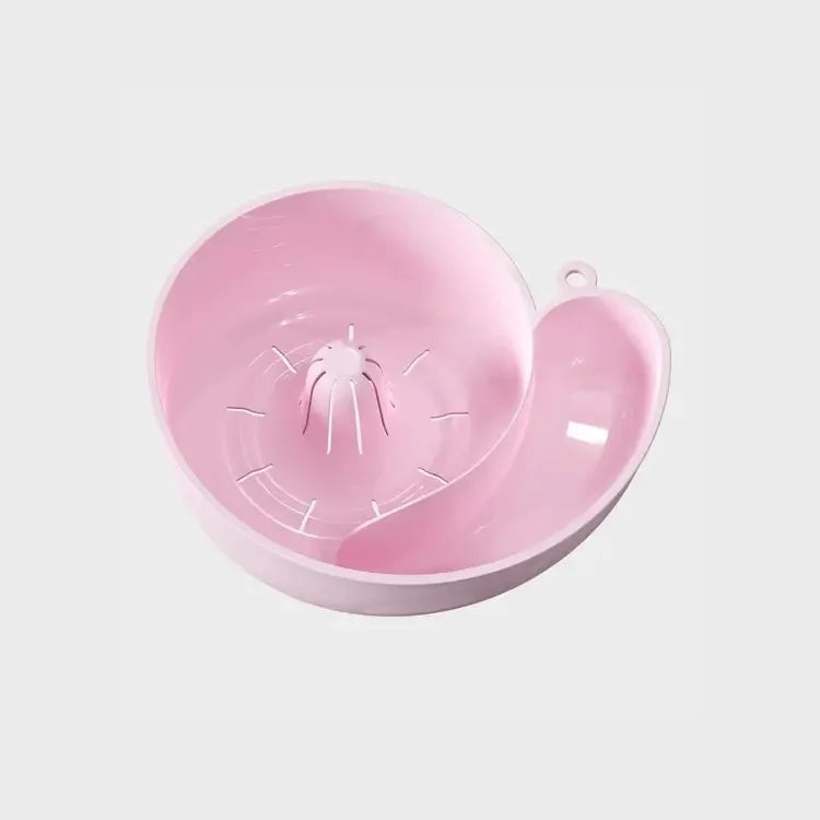 Spiral Flow Fruit Vegetable Cleaning Drainer Bowl