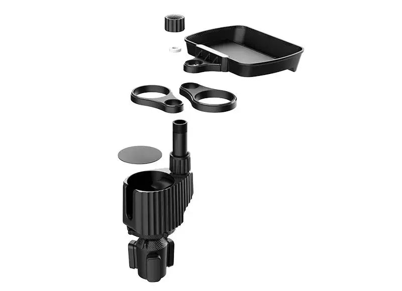 Car Cup Holder with Detachable Tray