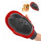 Massage care glove for dogs and cats