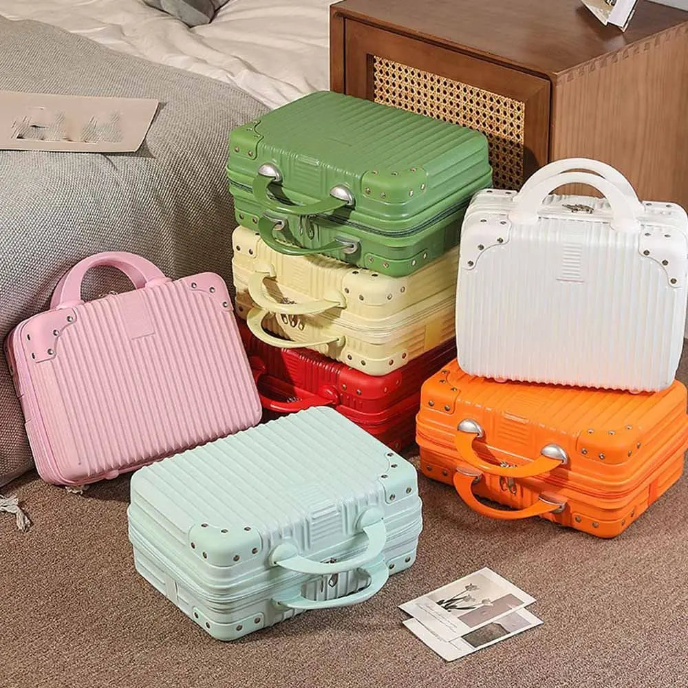 Travellia Mini Cosmetic Case | Compact & Stylish | Hard Shell made of ABS+PC | Ideal for Travel & Make-up