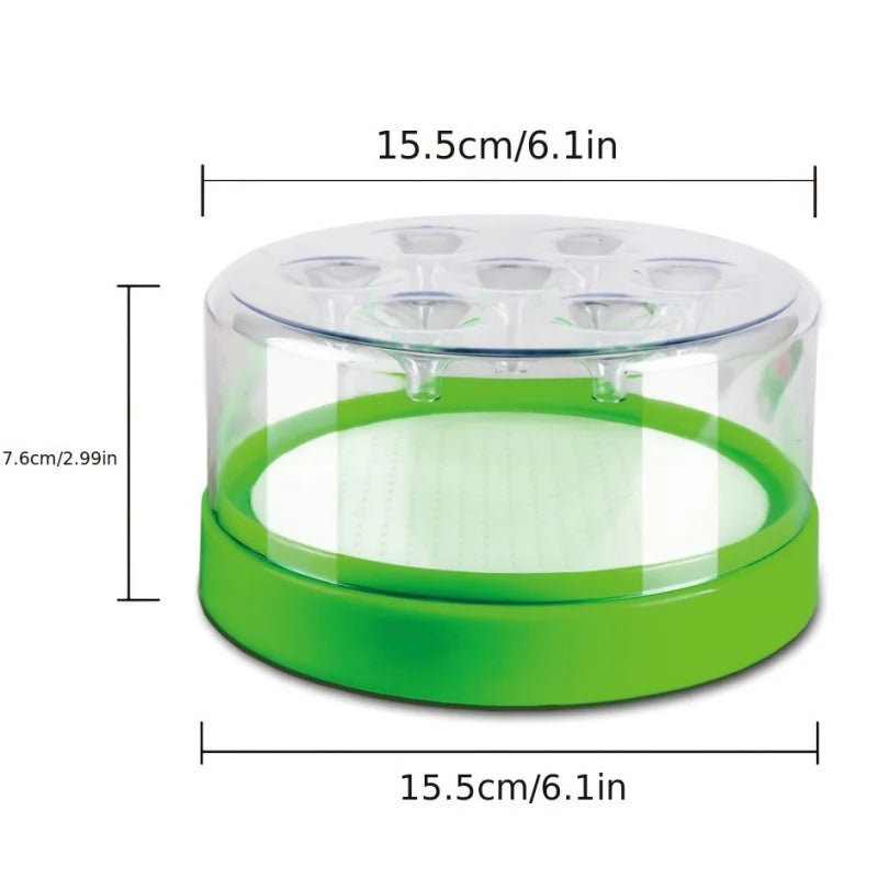 Fly Trap EcoTrap 7 | Reusable & Non-toxic | Without Electricity & Chemicals | With 7 Entrances for Effective Fly Control