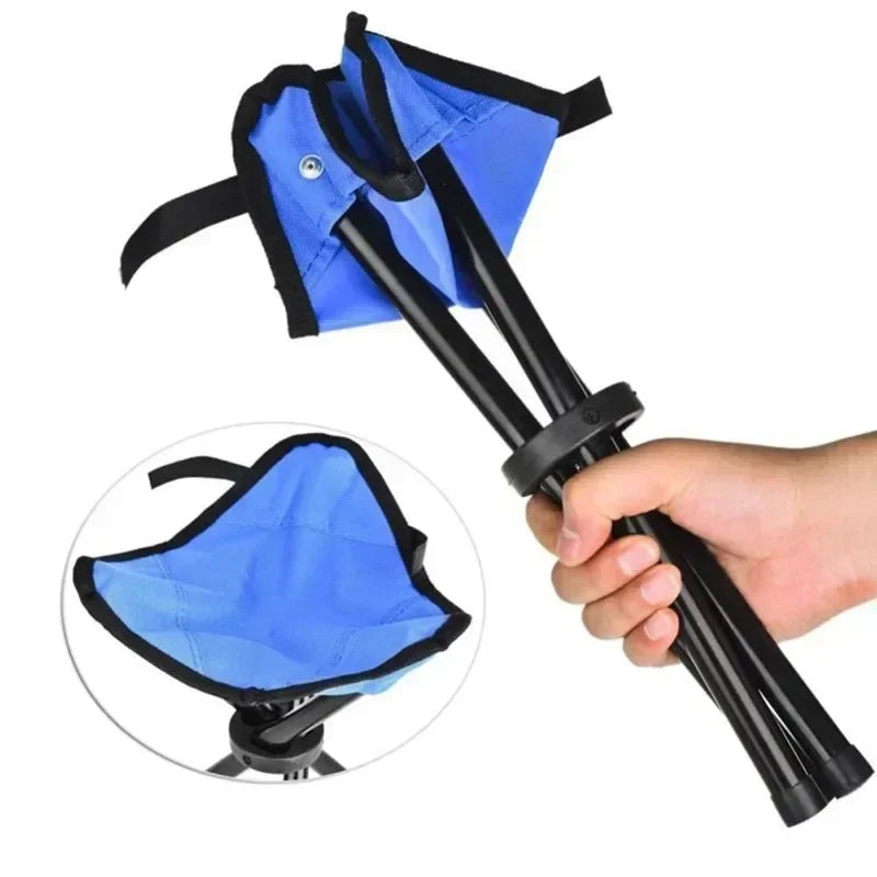 TrekHocker Outdoor | Foldable & Ultralight | Non-slip & Durable | Blue/Green/Red