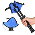 TrekHocker Outdoor | Foldable & Ultralight | Non-slip & Durable | Blue/Green/Red