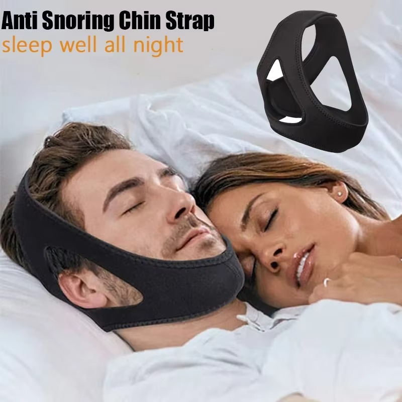 Adjustable Anti Snoring Mouth Guard Strap for Restful Sleep